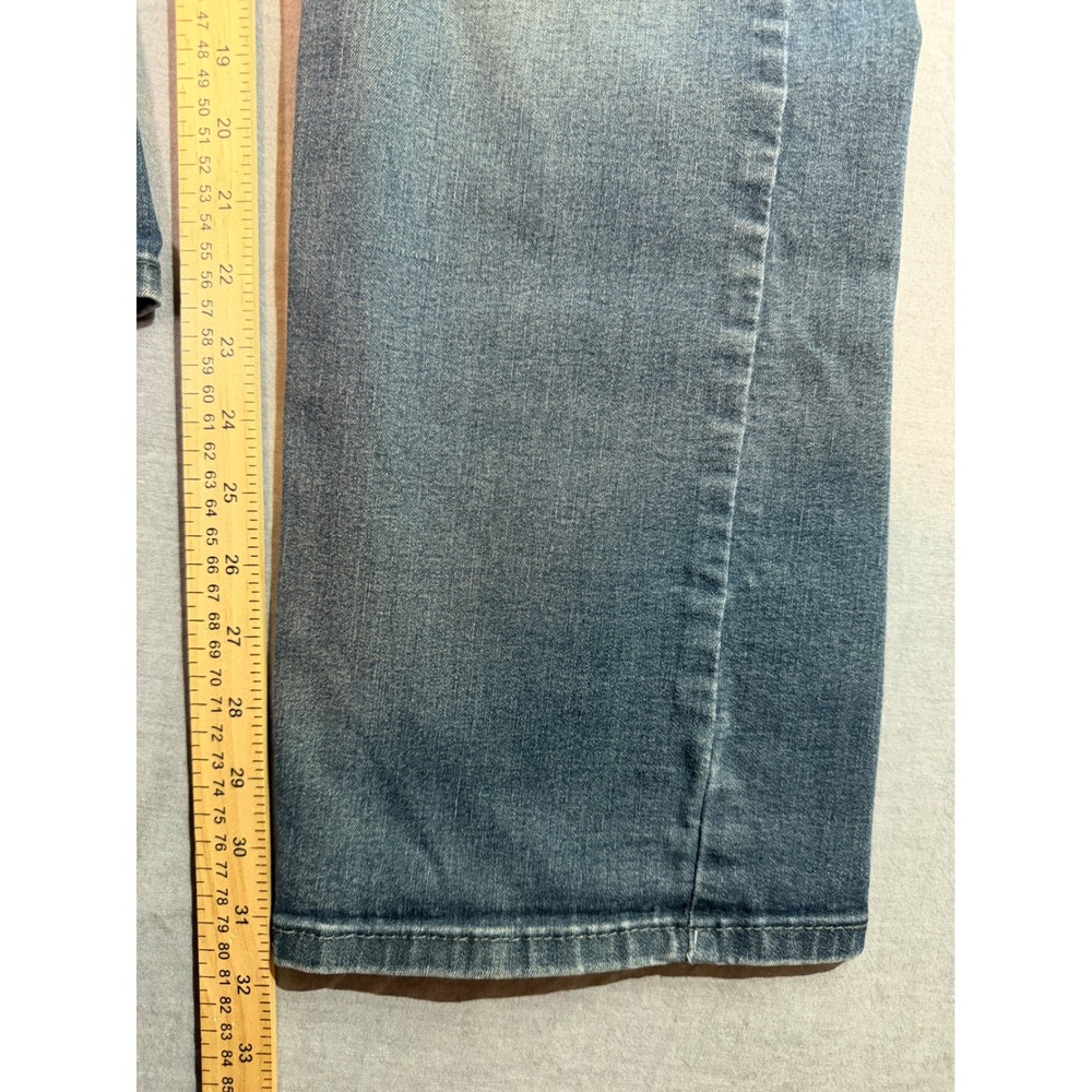 Wrangler Relaxed Boot Jeans Womens 32x32 Blue Excellent Stretch Flex Denim - Picture 4 of 10